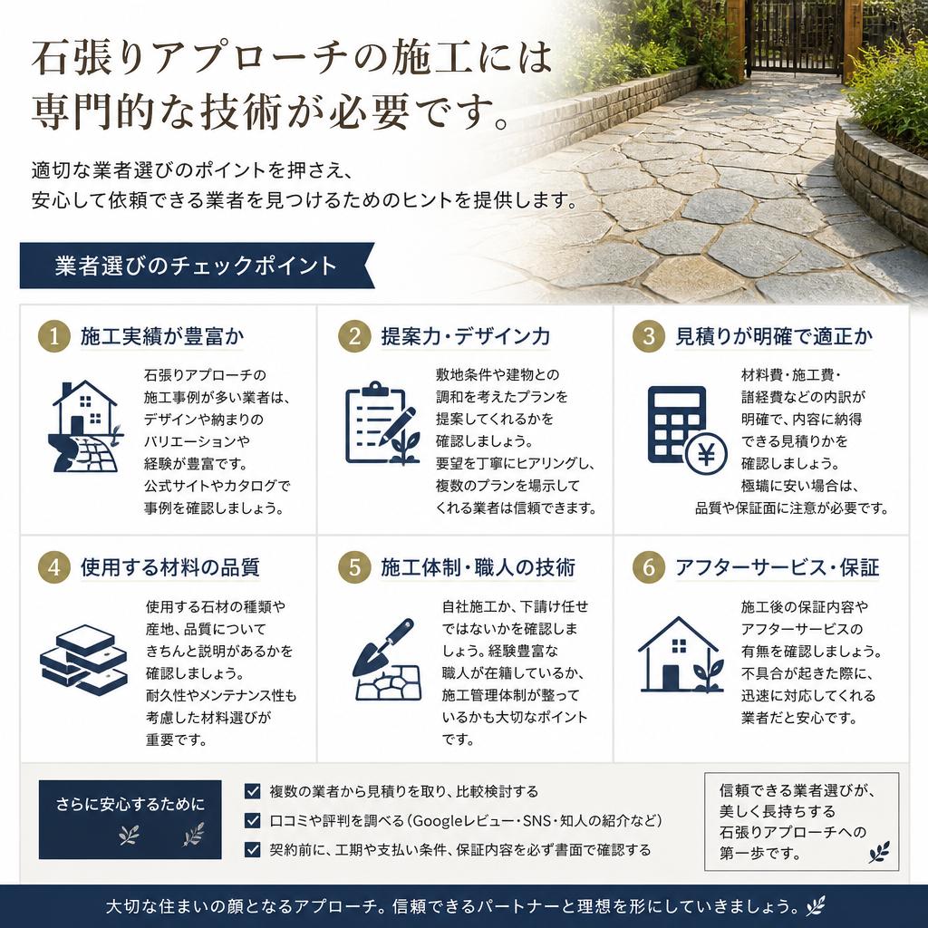 信頼できる業者選びのポイント