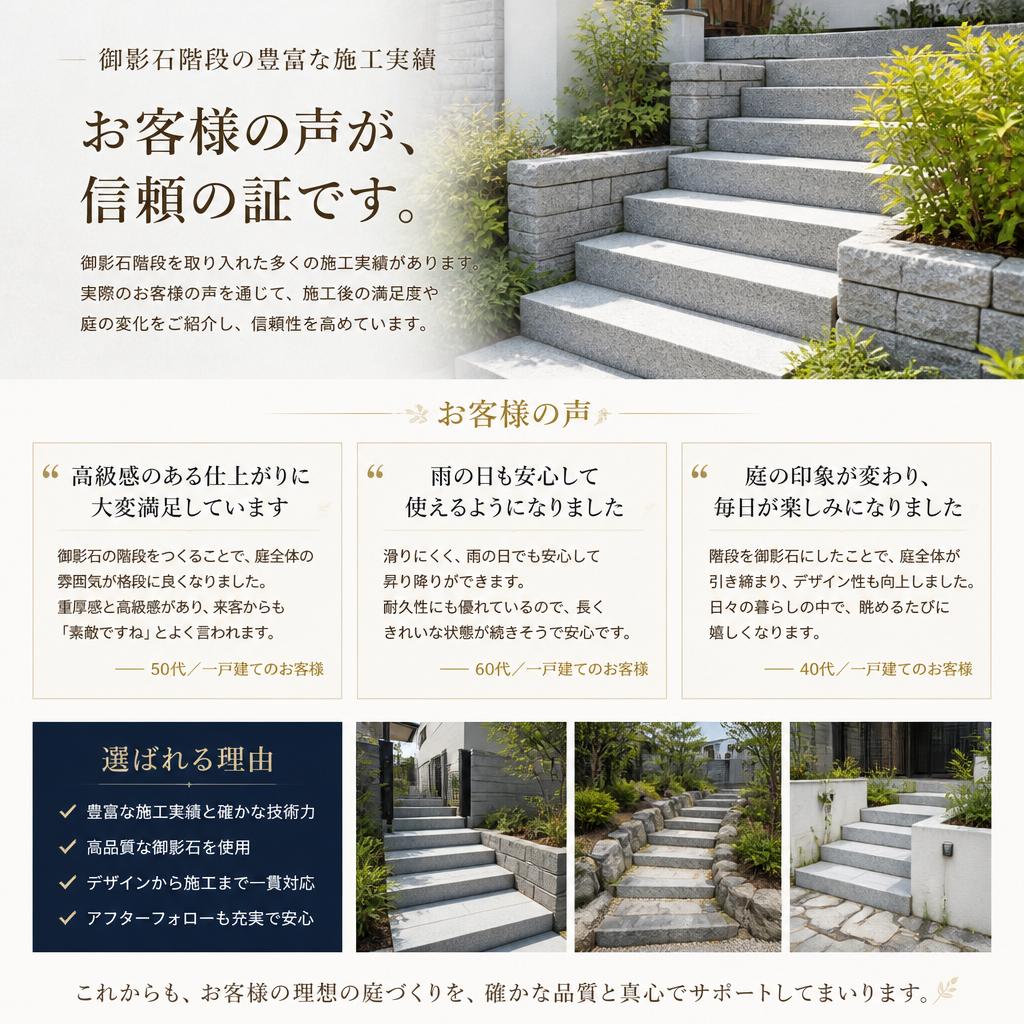 施工実績とお客様の声