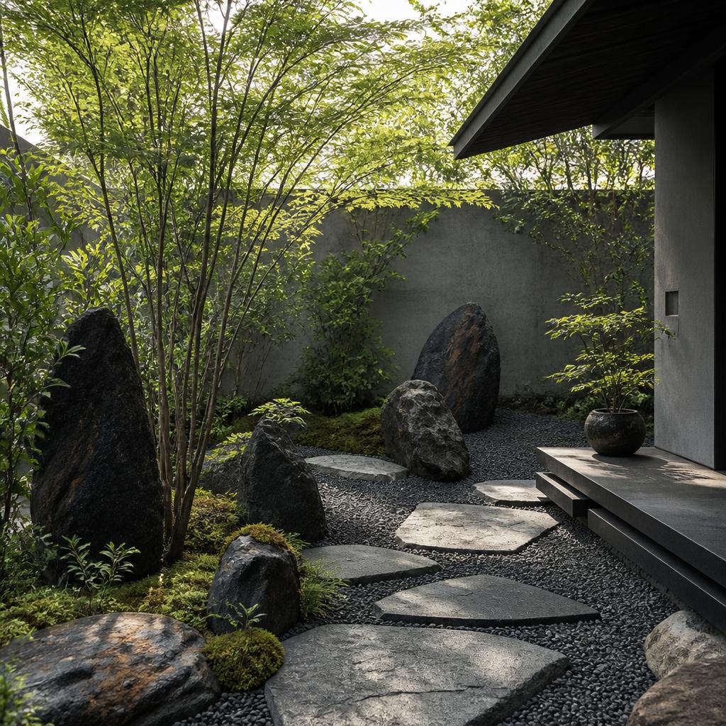 心安らぐ空間を実現する iron stone garden