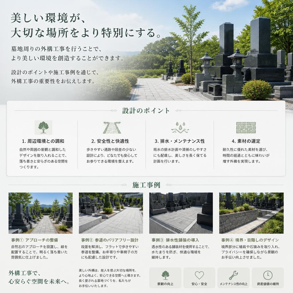 外構工事でトータルサポート