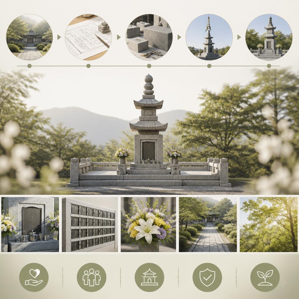 供養塔建立の流れ